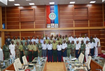 CDS GET KUDOS AS  MILITARY STAFF COLLEGE ZIMBABWE VISITS DEFENCE HEADQUARTERS.