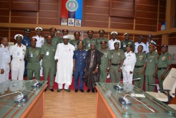 DEFENCE HEADQUARTERS DECORATES 13 NEWLY PROMOTED SENIOR OFFICERS