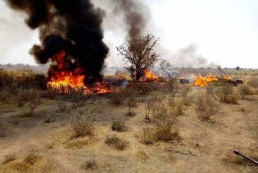 Troops Intercept Fleeing Boko Haram Vehicle Borne IED during Clearance Operation