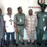 DIRECTOR DEFENCE INFORMATION VISIT TO PREMIUM TIMES HEAD OFFICE ABUJA