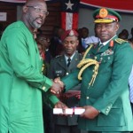 GENERAL OLONISAKIN CONFERRED WITH DISTINGUISHED SERVICE ORDER BY LIBERIAN GOVERNMENT