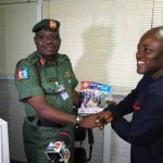 DIRECTOR DEFENCE INFORMATION VISITS TO LTV, GALAXY BUREAU OFFICES
