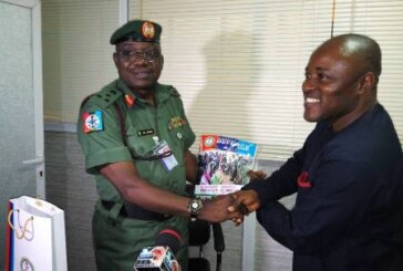 DIRECTOR DEFENCE INFORMATION VISITS TO LTV, GALAXY BUREAU OFFICES