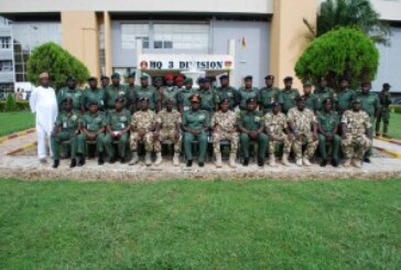 HANDING AND TAKING OVER CEREMONY AT THE 3 DIVISION HEADQUARTERS JOS