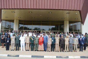 ECOWAS CDS MEETING: GEN OLONISAKIN TAKES OVER LEADERSHIP, SEEKS COLLECTIVE ACTION AGAINST TERRORISM, OTHER CRIMES