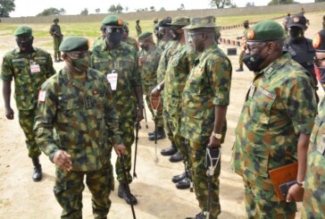 CHIEF OF DEFENCE STAFF VISIT TROOPS IN NIGERIAN ARMY SUPER CAMP 4 FASKARI KATSINA STATE