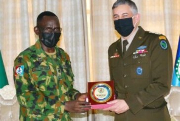 COURTESY VISIT BY THE COMMANDER, UNITED STATES AFRICOM TO DHQ