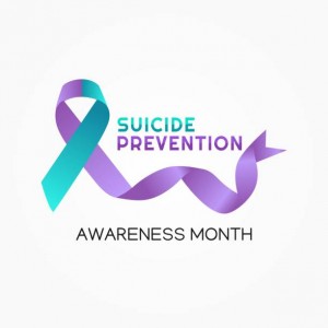 Suicide Prevention Awareness Month Vector Illustration. Good for greeting card, poster and banner
