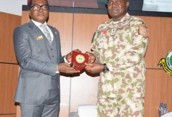 FORCE COMMANDER MNJTF DELIVERS LECTURE AT NATIONAL DEFENCE COLLEGE ABUJA NIGERIA
